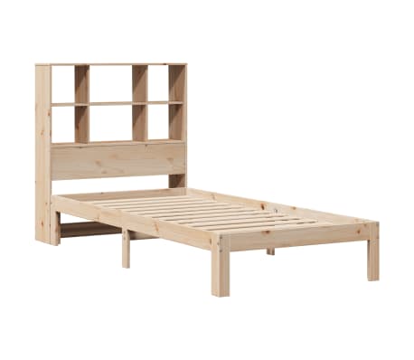 vidaXL Lit biblioth&egrave;que sans matelas 90x200 cm bois de pin massif