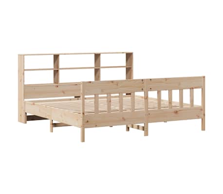 vidaXL Cadre de lit sans matelas 200x200 cm bois massif de pin