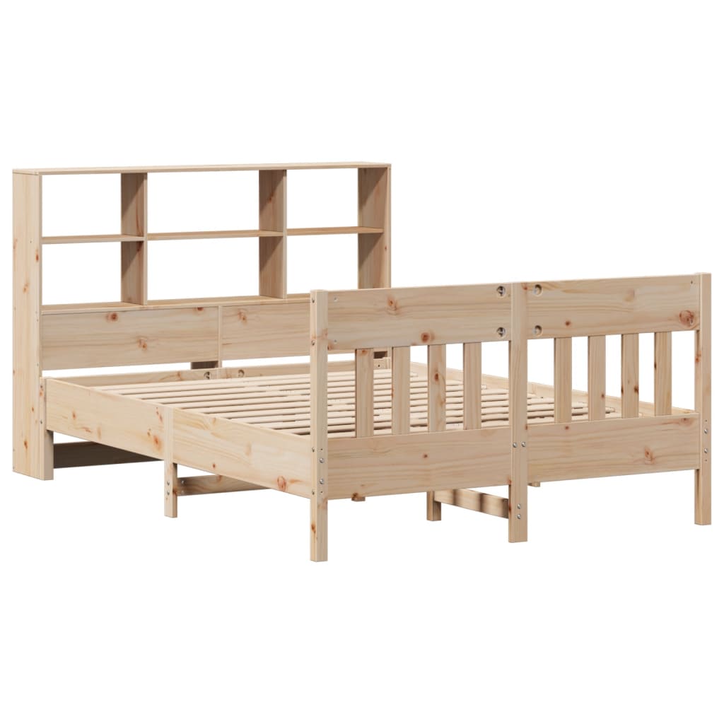 vidaXL Bedframe zonder matras massief grenenhout 150x200 cm afbeelding