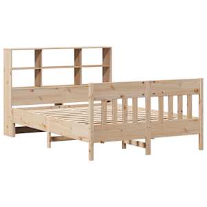 vidaXL Cadre de lit sans matelas 140x200 cm bois massif de pin