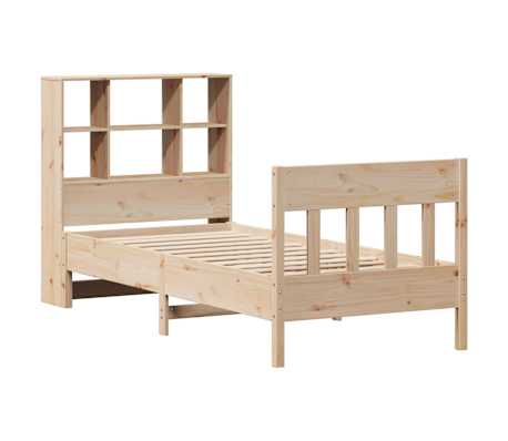 vidaXL Bed Frame without Mattress 100x200 cm Solid Wood Pine