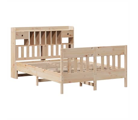 vidaXL Cadre de lit sans matelas 160x200 cm bois massif de pin