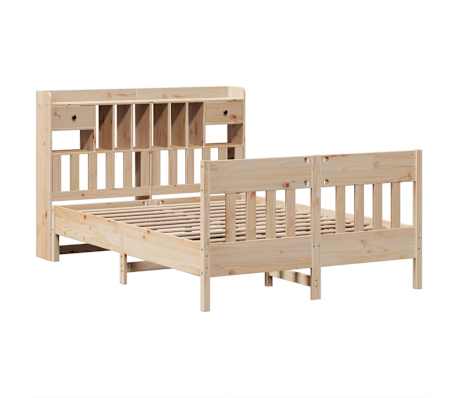 vidaXL Cadre de lit sans matelas 150x200 cm bois de pin massif