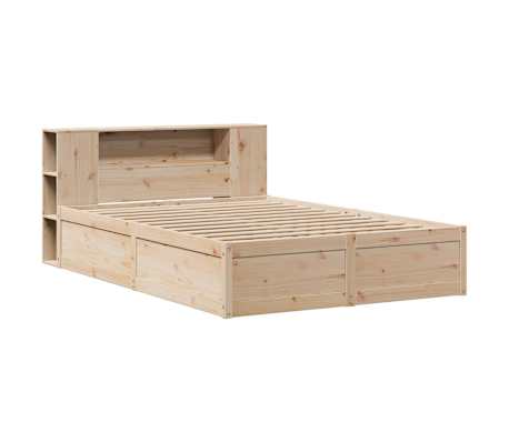 vidaXL Cadre de lit sans matelas 140x200 cm bois massif de pin