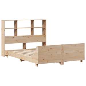 vidaXL Cadre de lit sans matelas 120x200 cm bois de pin massif