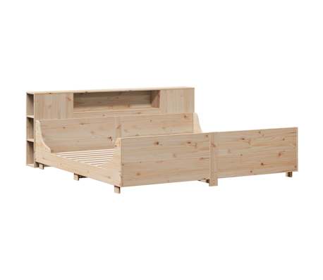 vidaXL Okvir kreveta bez madraca 200 x 200 cm od masivne borovine