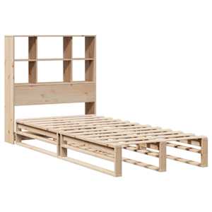 vidaXL Bookcase Bed without Mattress 100x200 cm Solid Wood