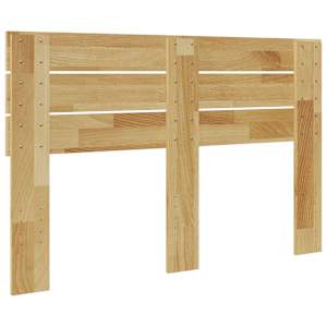 Čelo postele 120 cm masivní dub - obrázek 6