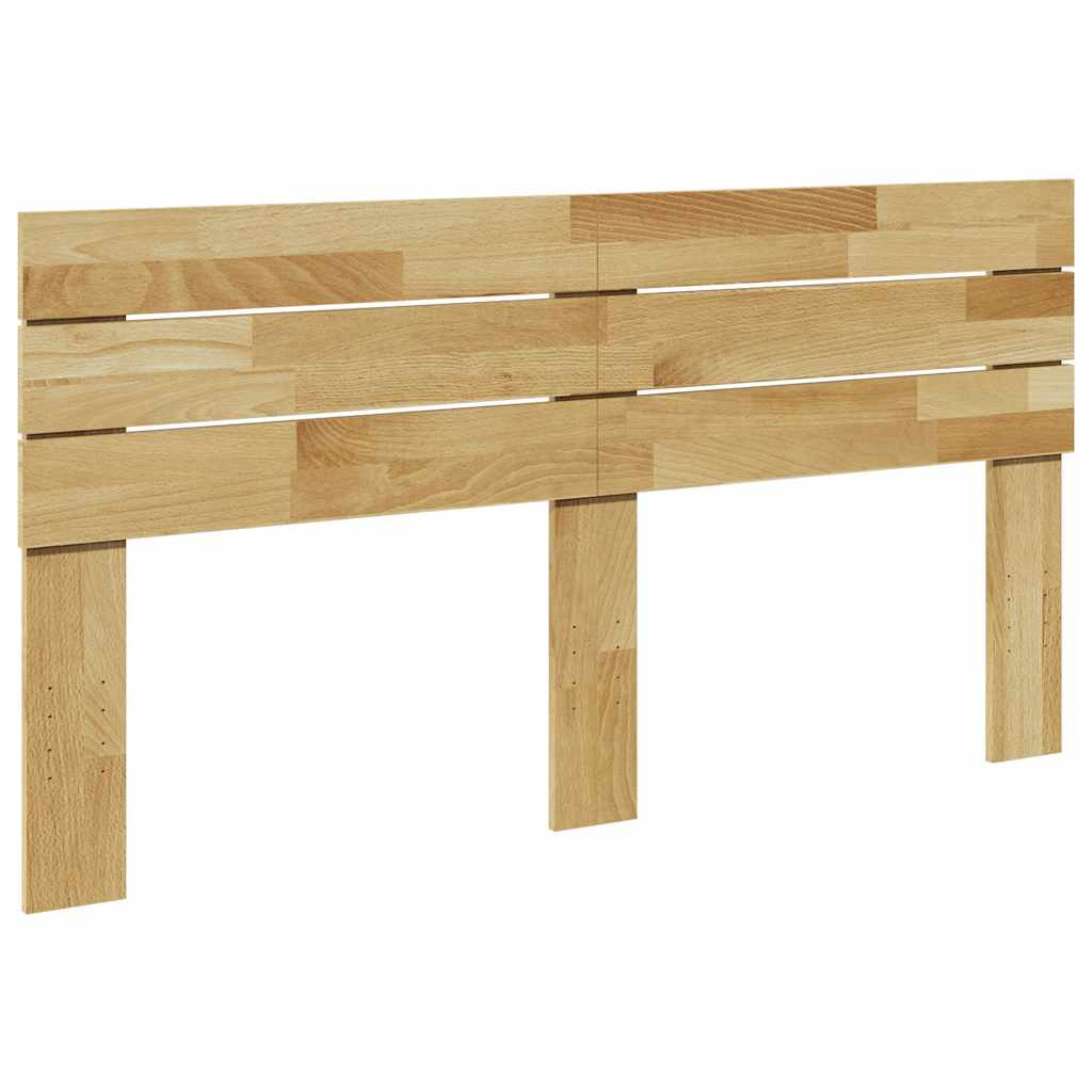vidaXL Čelo postele 150 cm Dubový masiv