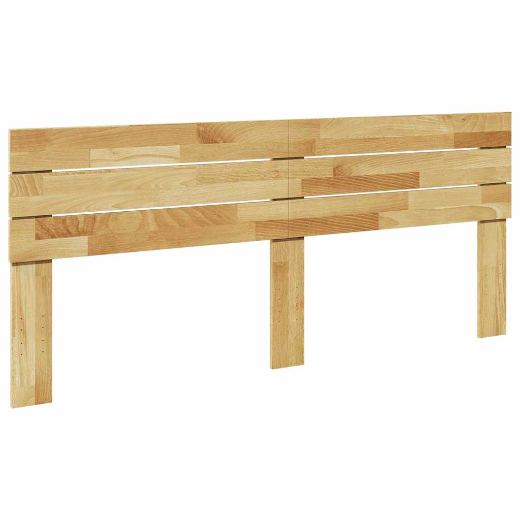 vidaXL Kopfteil 180 cm Massivholz Eiche