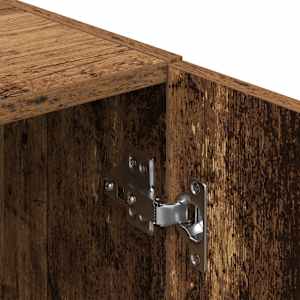 Sada 3 kusů kuchyňských skříněk old wood kompozitní dřevo - obrázek 10