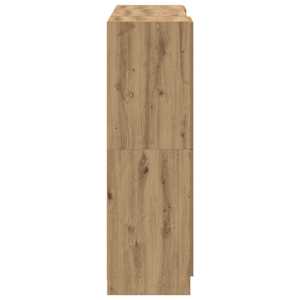 Sada 3 kusů kuchyňských skříněk dub artisan kompozitní dřevo - obrázek 8
