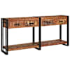 vidaXL Konsoollauad 2 tk Mitmev&auml;rviline 161 x 33 x 75 cm