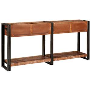 Konzolové stolky se zásuvkou 2 pcs Vícebarevný 161 x 33 x 75 cm - obrázek 6