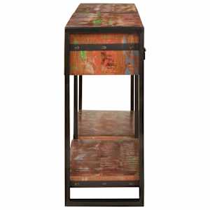 Konzolové stolky se zásuvkou 2 pcs Vícebarevný 161 x 33 x 75 cm - obrázek 5