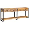 vidaXL Konsoollauad 2 tk Pruun 200 x 33 x 75 cm Tugev mango puu