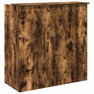 Recepční stůl kouřový dub 100x50x103,5 cm kompozitní dřevo - obrázek 7