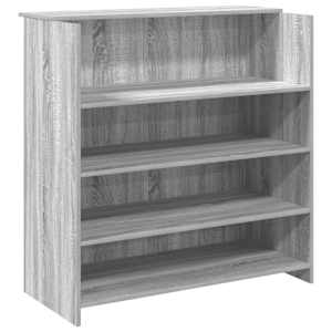 vidaXL vastuv&otilde;tulaud, hall sonoma tamm, 100x50x103,5 cm, tehispuit