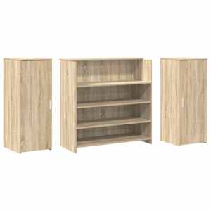 Recepční stůl dub sonoma 180x50x103,5 cm kompozitní dřevo - obrázek 7