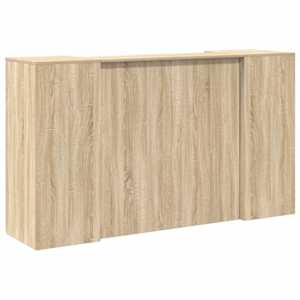 Recepční stůl dub sonoma 180x50x103,5 cm kompozitní dřevo - obrázek 11