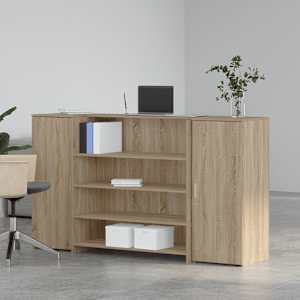 vidaXL vastuv&otilde;tulaud, sonoma tamm, 180x50x103,5 cm, tehispuit