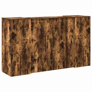 Recepční stůl kouřový dub 180x50x103,5 cm kompozitní dřevo - obrázek 11