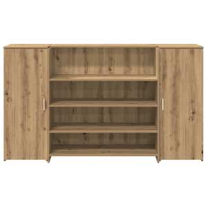 Recepční stůl dub artisan 180x50x103,5 cm kompozitní dřevo - obrázek 5