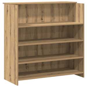 Recepční stůl dub artisan 180x50x103,5 cm kompozitní dřevo - obrázek 8