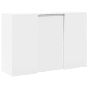 Recepční stůl bílý 155x50x103,5 cm kompozitní dřevo - obrázek 11