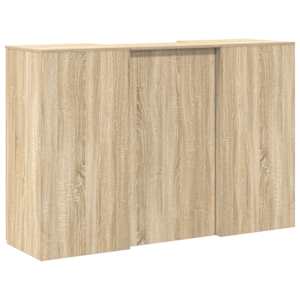 Recepční stůl dub sonoma 155x50x103,5 cm kompozitní dřevo - obrázek 11