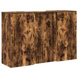 Recepční stůl kouřový dub 155x50x103,5 cm kompozitní dřevo - obrázek 11