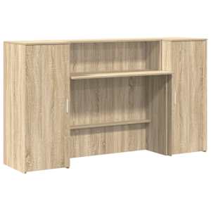 vidaXL vastuv&otilde;tulaud, sonoma tamm, 180x50x103,5 cm, tehispuit