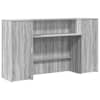 vidaXL vastuv&otilde;tulaud, hall sonoma tamm, 180x50x103,5 cm, tehispuit