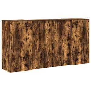 Recepční stůl kouřový dub 200x50x103,5 cm kompozitní dřevo - obrázek 11