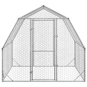 Výběh pro slepice 2,5x2x2,25 m pozinkovaná ocel - obrázek 3