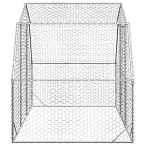Výběh pro slepice 2,5x2x2,25 m pozinkovaná ocel - obrázek 4