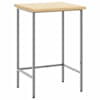 vidaXL Nurgalaud Hall 55 x 55 x 85 cm Terase ja inseneritud puidu