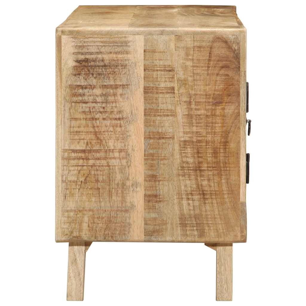 Thumbnail - vidaXL TV-Schrank 105x46x32 cm Raues Massivholz Mango