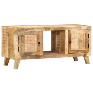 TV stolek 105x46x32 cm masivní hrubé mangovníkové dřevo - obrázek 12