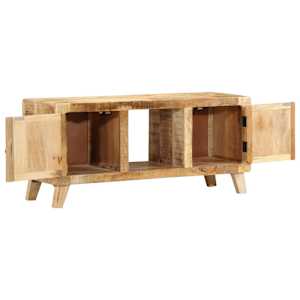 TV stolek 105x46x32 cm masivní hrubé mangovníkové dřevo - obrázek 5