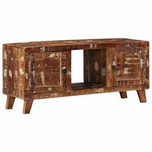 TV stolek 105x46x32 cm masivní recyklované dřevo - obrázek 12