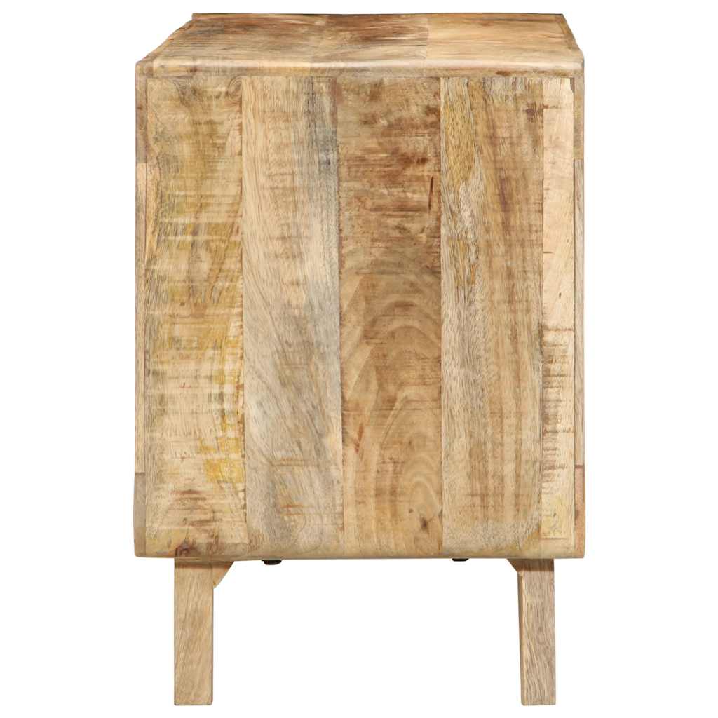 Thumbnail - vidaXL TV-Schrank 105x46x32 cm Raues Massivholz Mango