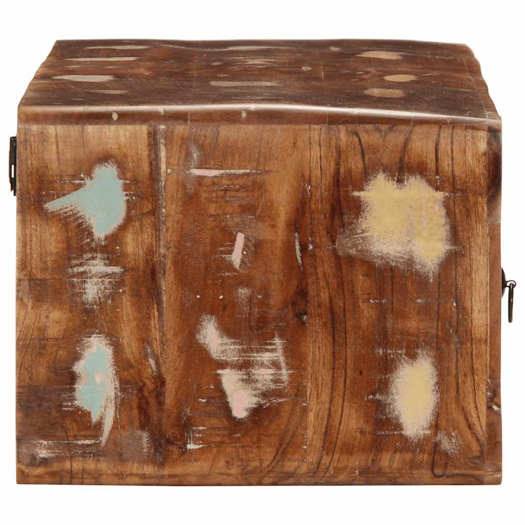 Thumbnail - vidaXL TV-Wandschrank 100x32x25 cm Altholz Massivholz