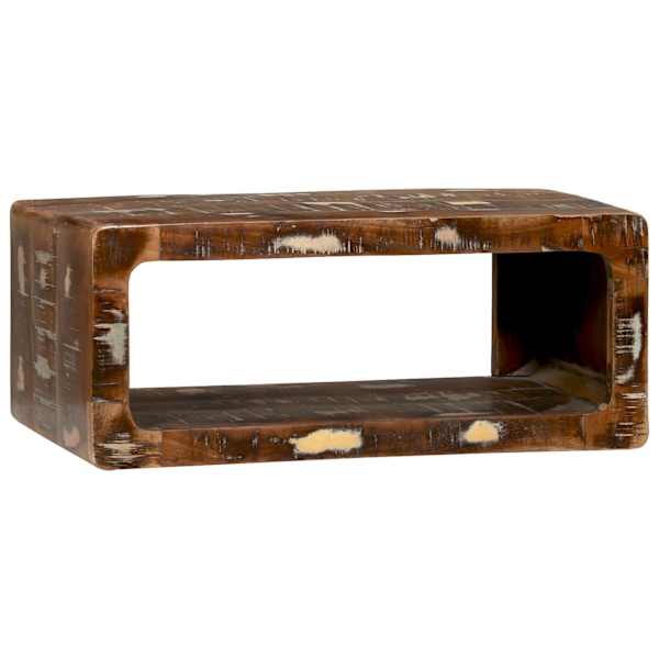 vidaXL Telerikapp Mitmev&auml;rviline 60 x 30 x 25 cm Taastatud puit