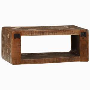 Televizní skříň 60 x 30 x 25 cm Masivní recyklované dřevo - obrázek 5