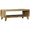vidaXL Kohvilaud Pruun 90 x 50 x 35 cm Tugev mango puu