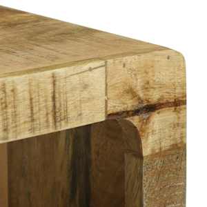 Televizní skříň 80 x 30 x 25 cm Masivní magnovníkové dřevo - obrázek 7