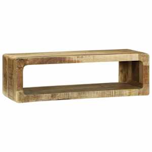 Televizní skříň 80 x 30 x 25 cm Masivní magnovníkové dřevo - obrázek 1