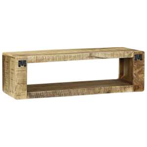 Televizní skříň 80 x 30 x 25 cm Masivní magnovníkové dřevo - obrázek 5