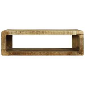 Televizní skříň 80 x 30 x 25 cm Masivní magnovníkové dřevo - obrázek 3